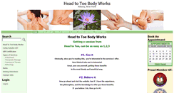 Desktop Screenshot of headtotoe123.com